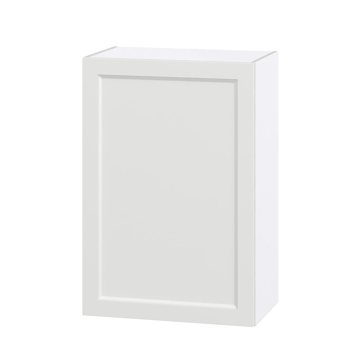Hugo&Borg Riviera 24-in W x 35-in H x 14-in D Bright White Wall Fully Assembled Cabinet (Recessed Panel Shaker Door Style)