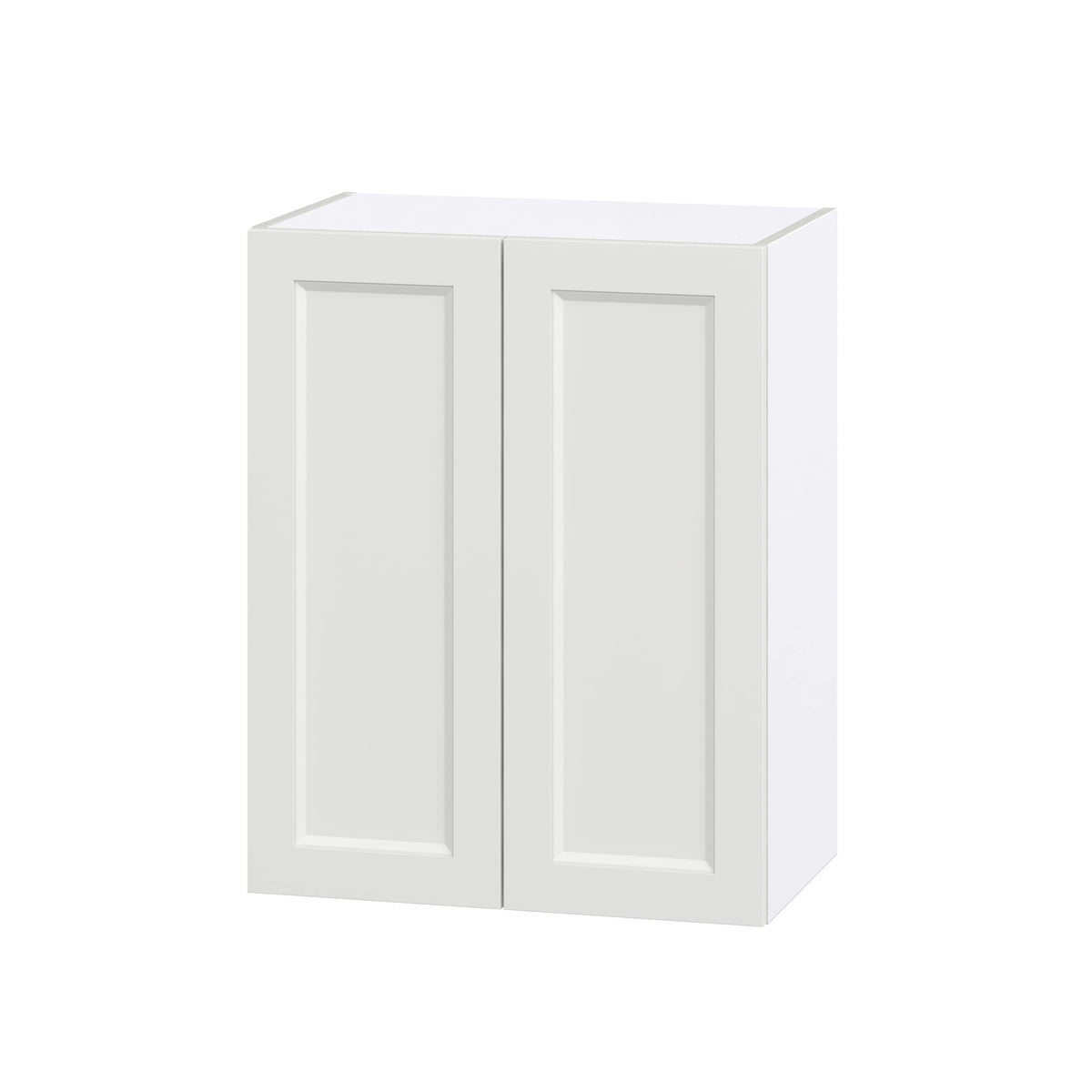 Hugo&Borg Riviera 24-in W x 30-in H x 14-in D Bright White Wall Fully Assembled Cabinet (Recessed Panel Shaker Door Style)