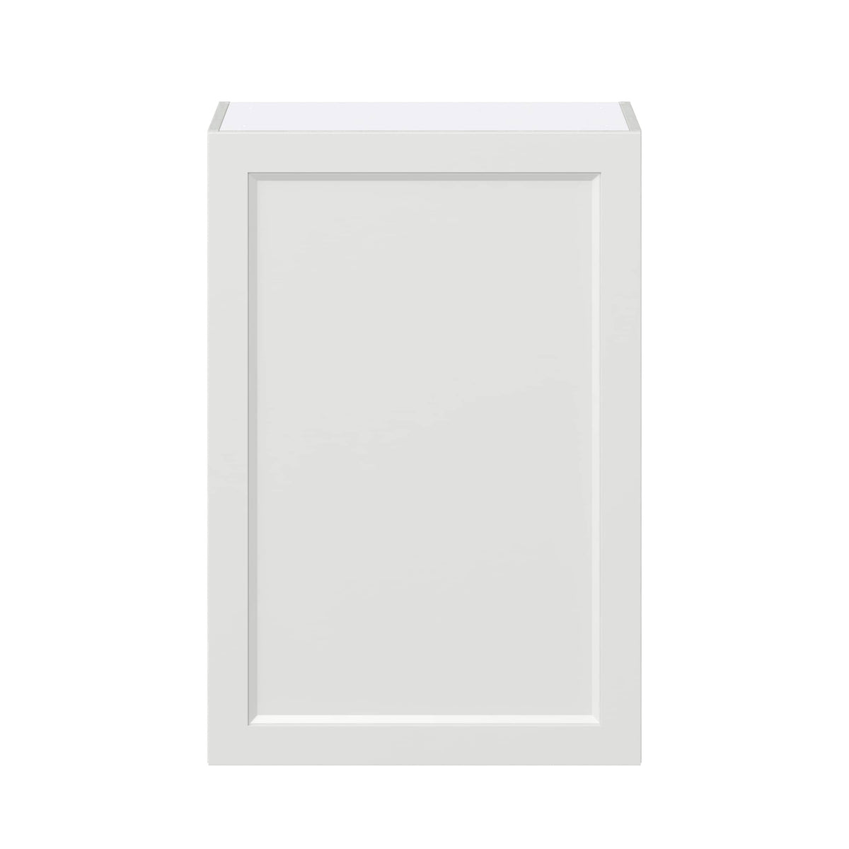 Hugo&Borg Riviera 24-in W x 35-in H x 14-in D Bright White Wall Fully Assembled Cabinet (Recessed Panel Shaker Door Style)
