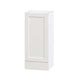 Hugo&Borg Riviera 15-in W x 35-in H x 14-in D Bright White 1-Drawer Wall Fully Assembled Cabinet (Recessed Panel Shaker Style)