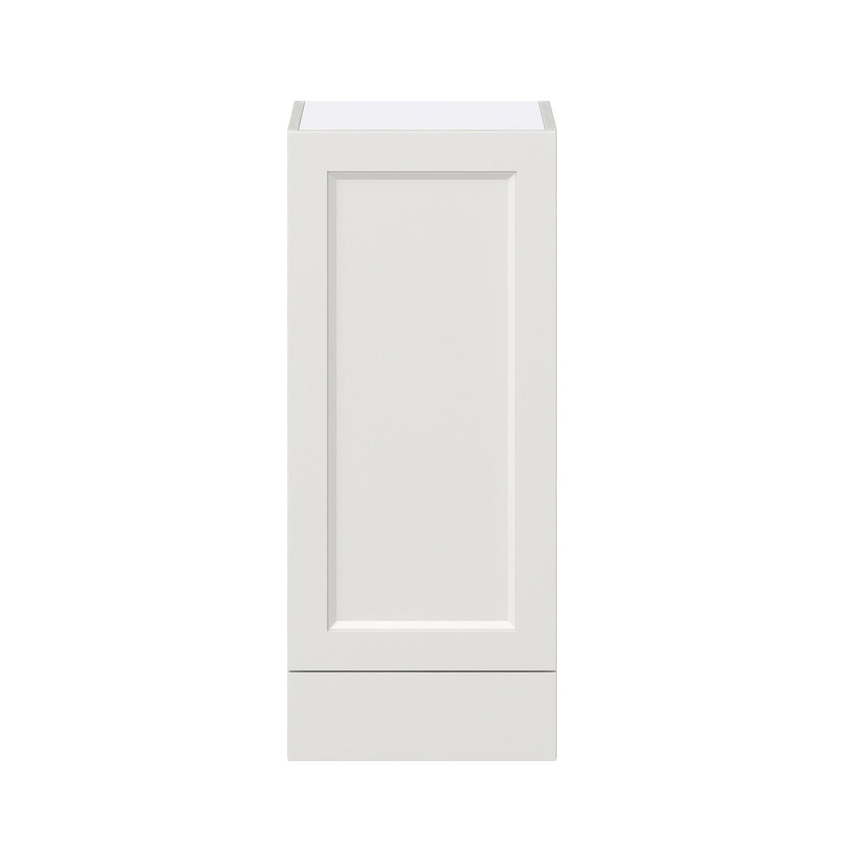 Hugo&Borg Riviera 15-in W x 35-in H x 14-in D Bright White 1-Drawer Wall Fully Assembled Cabinet (Recessed Panel Shaker Style)