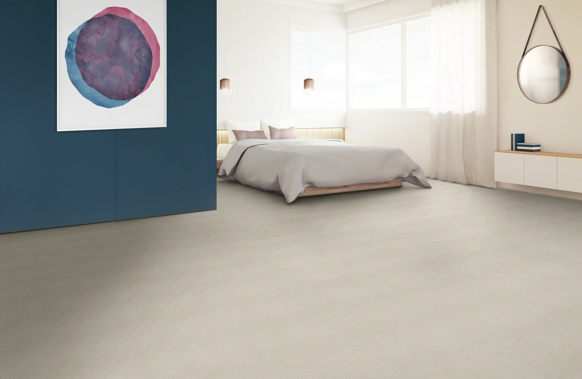 STAINMASTER Essentials Blue Diamonds II Minimalist 12-ft Textured Carpet Sample, 8-in x 8-in (Interior)