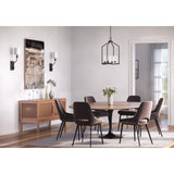Progress Lighting Goodwin 4-Light Matte Black Farmhouse Clear Glass Cylinder Medium Hanging Pendant Light