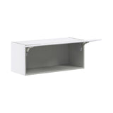 Hugo&Borg Jolie 36-in W x 15-in H x 14-in D Warm White Wall Fully Assembled Cabinet (Flat Panel Shaker Door Style)