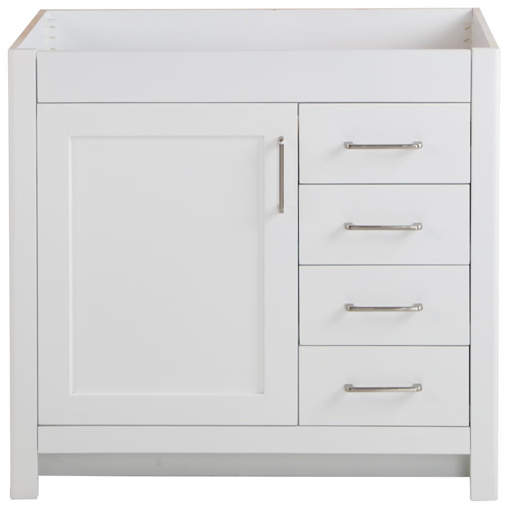 Westcourt 30 in. W x 21 in. D Bathroom Vanity Cabinet Only in Sterling Gray - Super Arbor