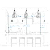 Progress Lighting Equinox 4-Light Antique Bronze Transitional Globe Medium Hanging Pendant Light