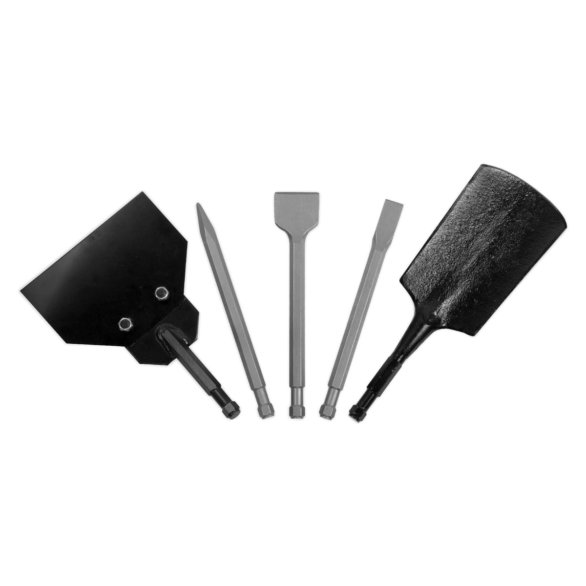 WEN 5-in-1 Pneumatic Multi-Function Tool with Scraper, Shovel and Chisel Attachments