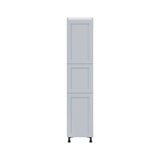 Hugo&Borg Charlesberg 18-in W x 84.5-in H x 24-in D Gray Pantry Fully Assembled Cabinet (Flat Panel Shaker Door Style)