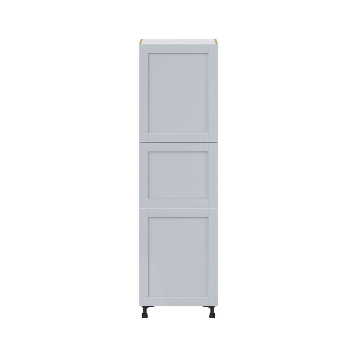 Hugo&Borg Charlesberg 24-in W x 84.5-in H x 24-in D Gray Pantry Fully Assembled Cabinet (Flat Panel Shaker Door Style)
