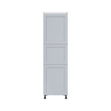 Hugo&Borg Charlesberg 24-in W x 84.5-in H x 24-in D Gray Pantry Fully Assembled Cabinet (Flat Panel Shaker Door Style)
