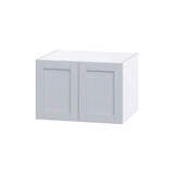 Hugo&Borg Charlesberg 30-in W x 20-in H x 24-in D Gray Wall Fully Assembled Cabinet (Flat Panel Shaker Door Style)