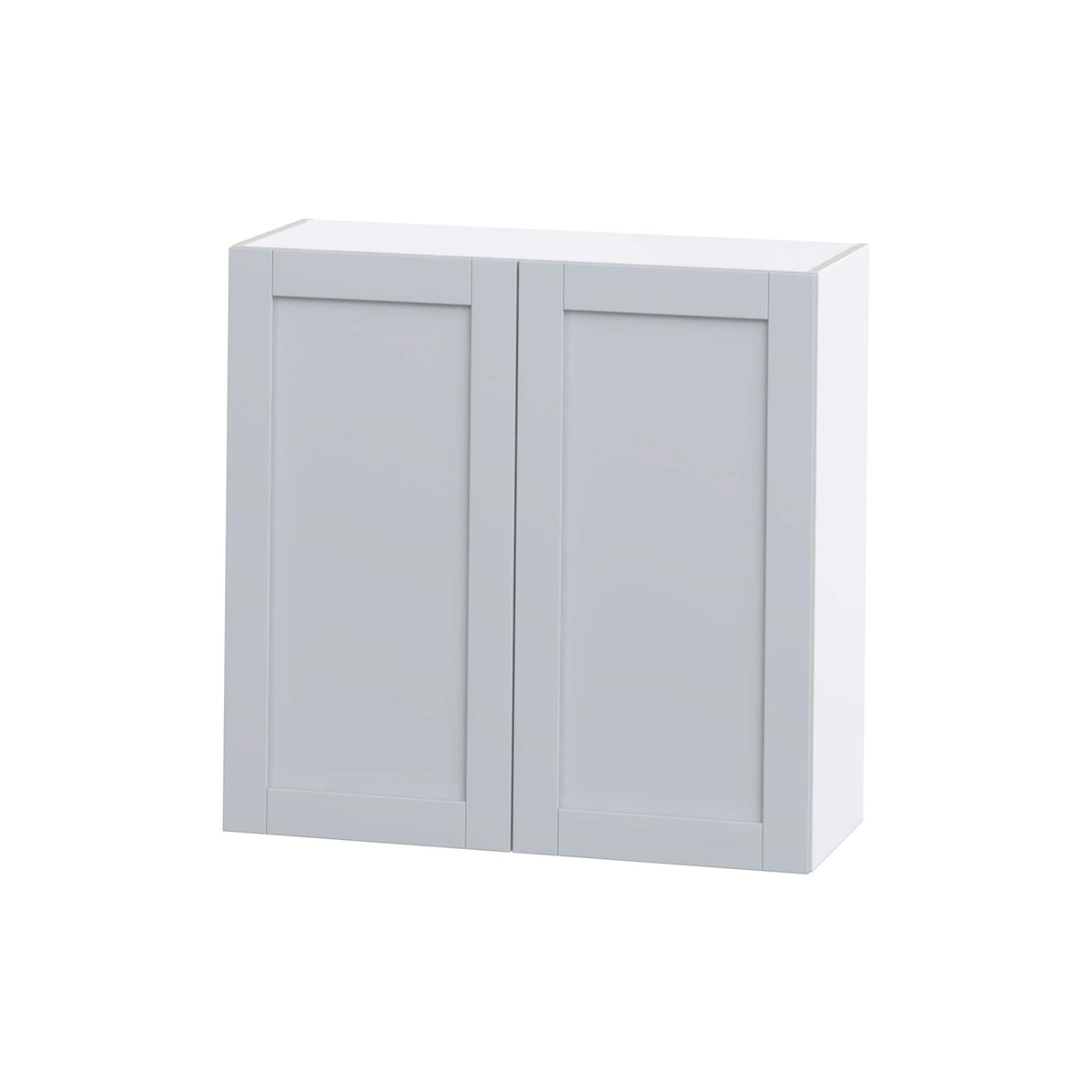 Hugo&Borg Charlesberg 36-in W x 35-in H x 14-in D Gray Wall Fully Assembled Cabinet (Flat Panel Shaker Door Style)