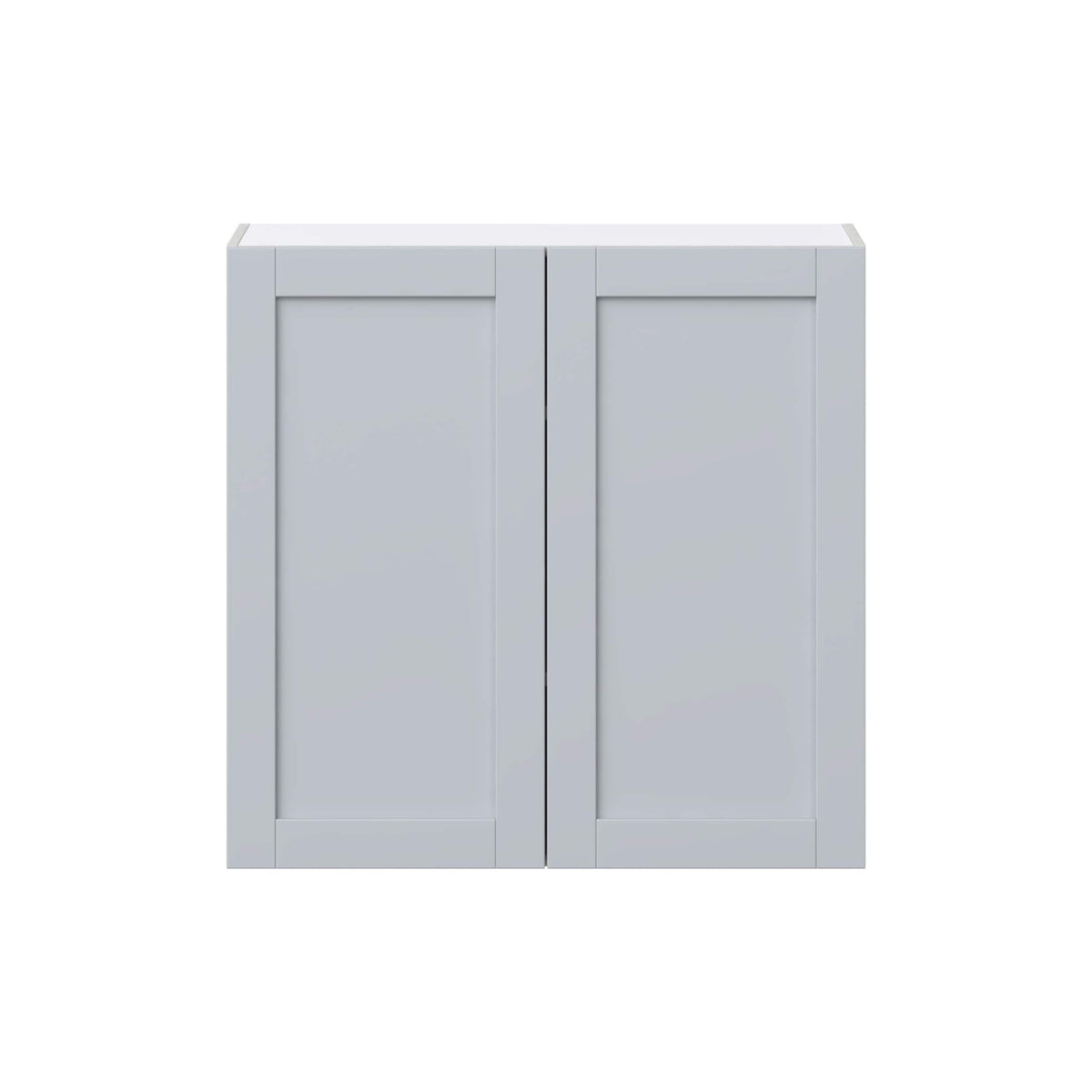 Hugo&Borg Charlesberg 36-in W x 35-in H x 14-in D Gray Wall Fully Assembled Cabinet (Flat Panel Shaker Door Style)