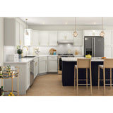 Project Source Omaha Unfinished 12-in W x 34.5-in H x 24.5-in D Unfinished Poplar 1-Drawer Base Ready To Assemble Cabinet (Recessed Panel Shaker Style)