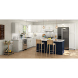 Project Source Omaha Unfinished 15-in W x 34.5-in H x 24.5-in D Unfinished Poplar 1-Drawer Base Ready To Assemble Cabinet (Recessed Panel Shaker Style)