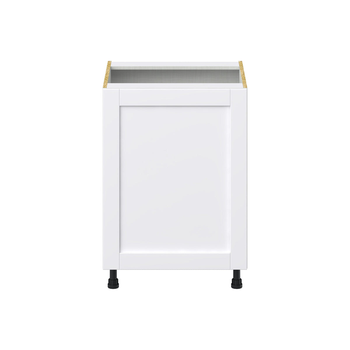 Hugo&Borg Rosemont 24-in W x 34.5-in H x 24-in D Glacier White Sink Base Fully Assembled Cabinet (Flat Panel Shaker Style)