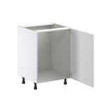 Hugo&Borg Rosemont 24-in W x 34.5-in H x 24-in D Glacier White Sink Base Fully Assembled Cabinet (Flat Panel Shaker Style)