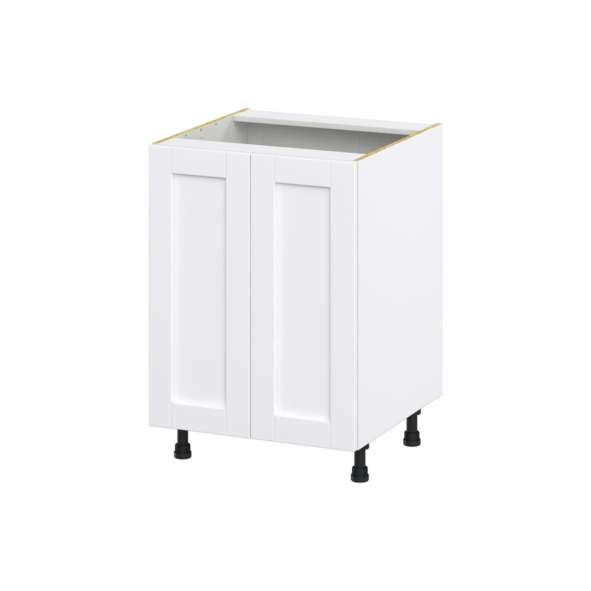 Hugo&Borg Rosemont 24-in W x 34.5-in H x 24-in D Glacier White Base Fully Assembled Cabinet (Flat Panel Shaker Door Style)