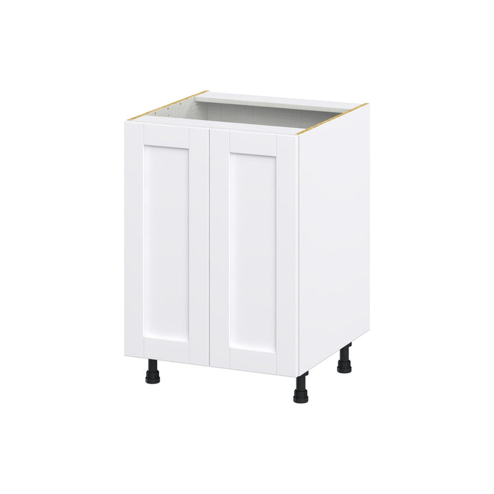 Hugo&Borg Rosemont 24-in W x 34.5-in H x 24-in D Glacier White Base Fully Assembled Cabinet (Flat Panel Shaker Door Style)
