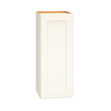 Diamond Express Jamestown 12-in W x 30-in H x 12-in D White Wall Fully Assembled Plywood Cabinet (Recessed Panel Shaker Door Style)