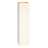 Diamond Express Jamestown 9-in W x 36-in H x 12-in D White Wall Fully Assembled Plywood Cabinet (Recessed Panel Shaker Door Style)