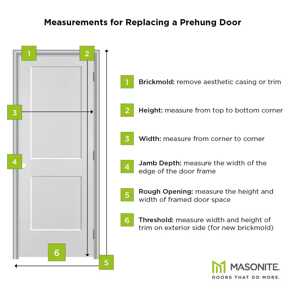 Masonite Traditional 60-in x 80-in 6-Panel Hollow Core Primed Molded Composite Universal Inswing/Outswing Double Prehung Interior Door