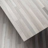 Lucida USA (Sample) BaseCore Light Grey Gray Wood Look 12-mil Water Resistant Peel and Stick Vinyl Tile