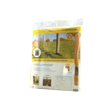 Postsaver Rot Protection Post Wrap and Tack 180-in Black/Green Composite Post Sleeve For Wood Fence
