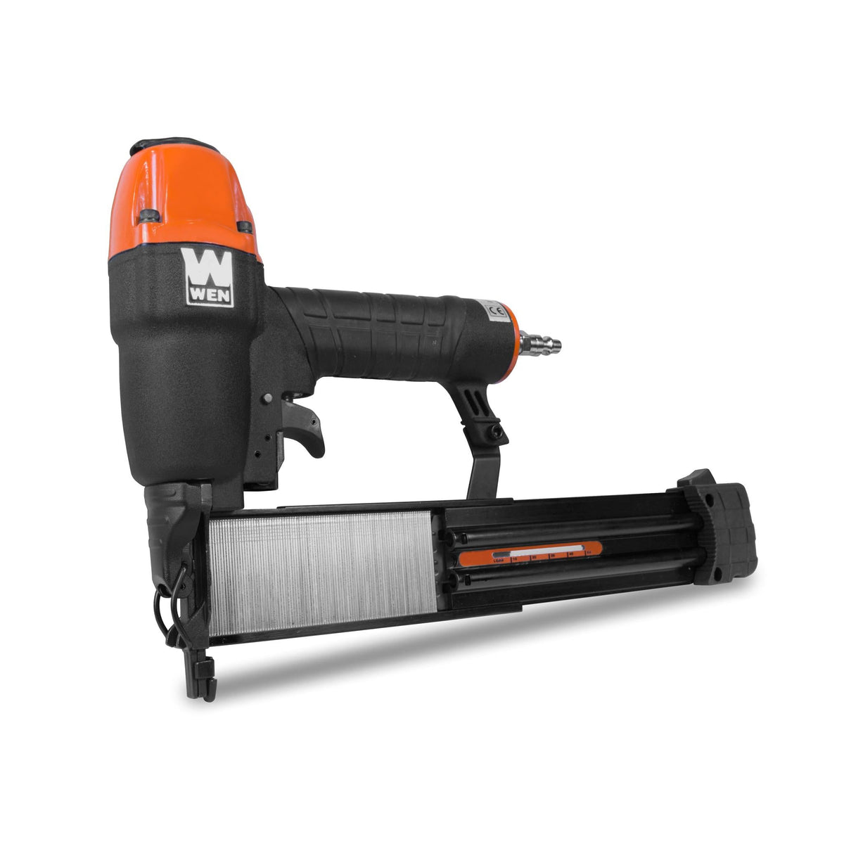 WEN 18-Gauge 2-in-1 Pneumatic 2 in. Brad Nailer and 1/4 in. Crown Stapler, Model 61722K