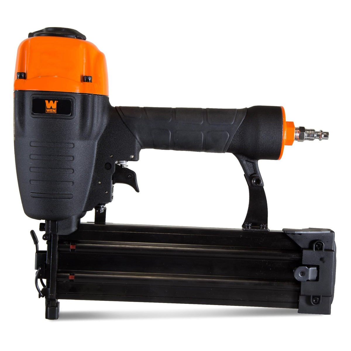 WEN Pneumatic 16-Gauge Straight Finish Nailer with Carrying Case, 3/4–2-1/2 in. Nails