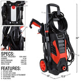 Stalwart 2000 PSI 1.5 GPM Electric Power Washer