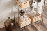 Style Selections 18-in D x 47.7-in W x 72-in H 5-Tier Steel Utility Freestanding Shelving Unit