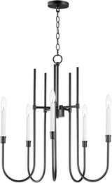 Maxim Lighting Tux 5-Light Black Chandelier