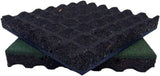 Rubber-Cal Eco-Safety Interlocking Playground Tiles – Green, 10-Pack, 20 x 20 x 2.5 in