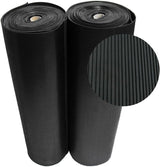 Rubber-Cal Ramp-Cleat Non-Slip Outdoor Rubber Mat, 1/8 in Thick, 3 ft x 8 ft