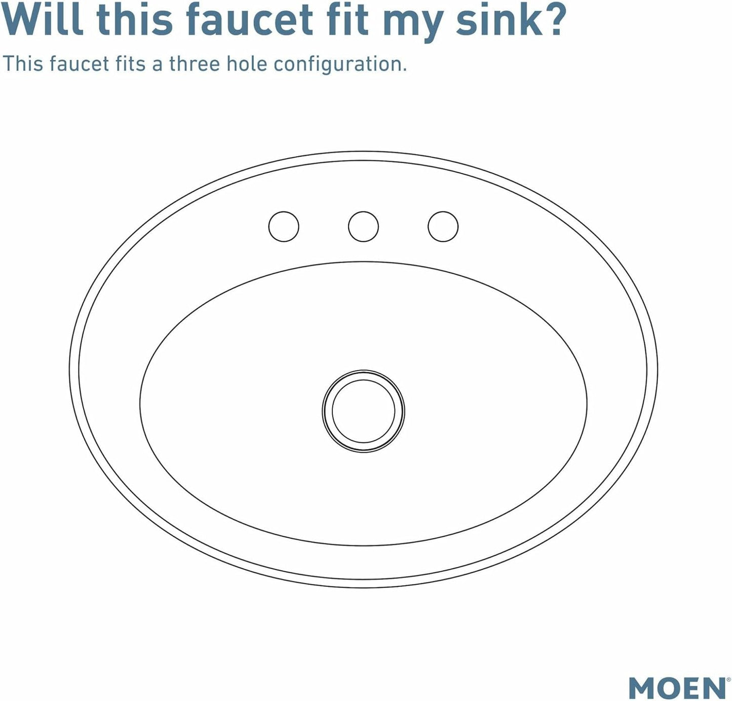 Moen Idora Spot Resist Brushed Nickel Two-Handle Centerset Bathroom Sink Faucet with Drain Assembly