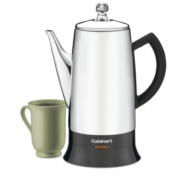 Cuisinart Classic 12-Cup Stainless Steel Residential Percolator
