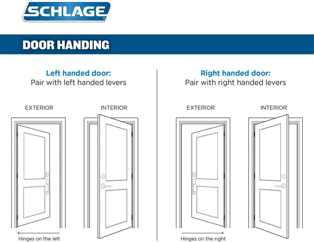 Schlage Camelot Aged Bronze Connect Smart Door Lock with Built-In Alarm and Accent Door Lever, Left-Hand