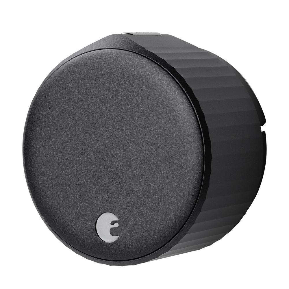 Wi-Fi Smart Lock Matte Black Single Cylinder Deadbolt Replacement - Super Arbor