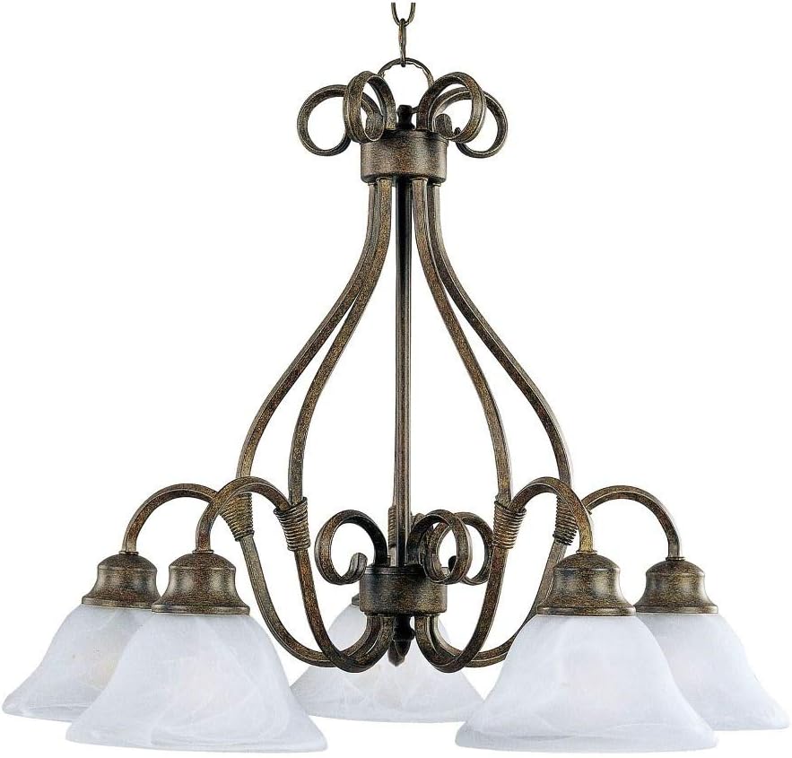 Maxim Lighting Pacific 5-Light Kentucky Bronze Chandelier