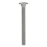 Hillman 1/4 in. x 2-1/2 in. Stainless Steel Carriage Bolt, 25-Pack