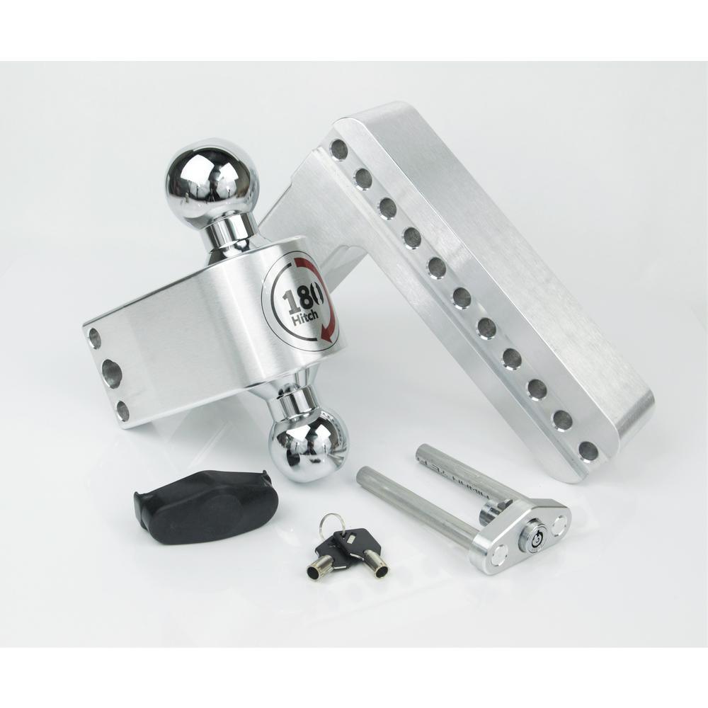 Weigh Safe 180 Hitch by Weigh Safe Chrome Tow Ball Edition - Super Arbor