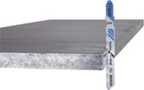 Bosch T118A Jigsaw Blades, 3-5/8 in., 17–24 TPI, T‑Shank, High-Speed Steel, 5-Pack