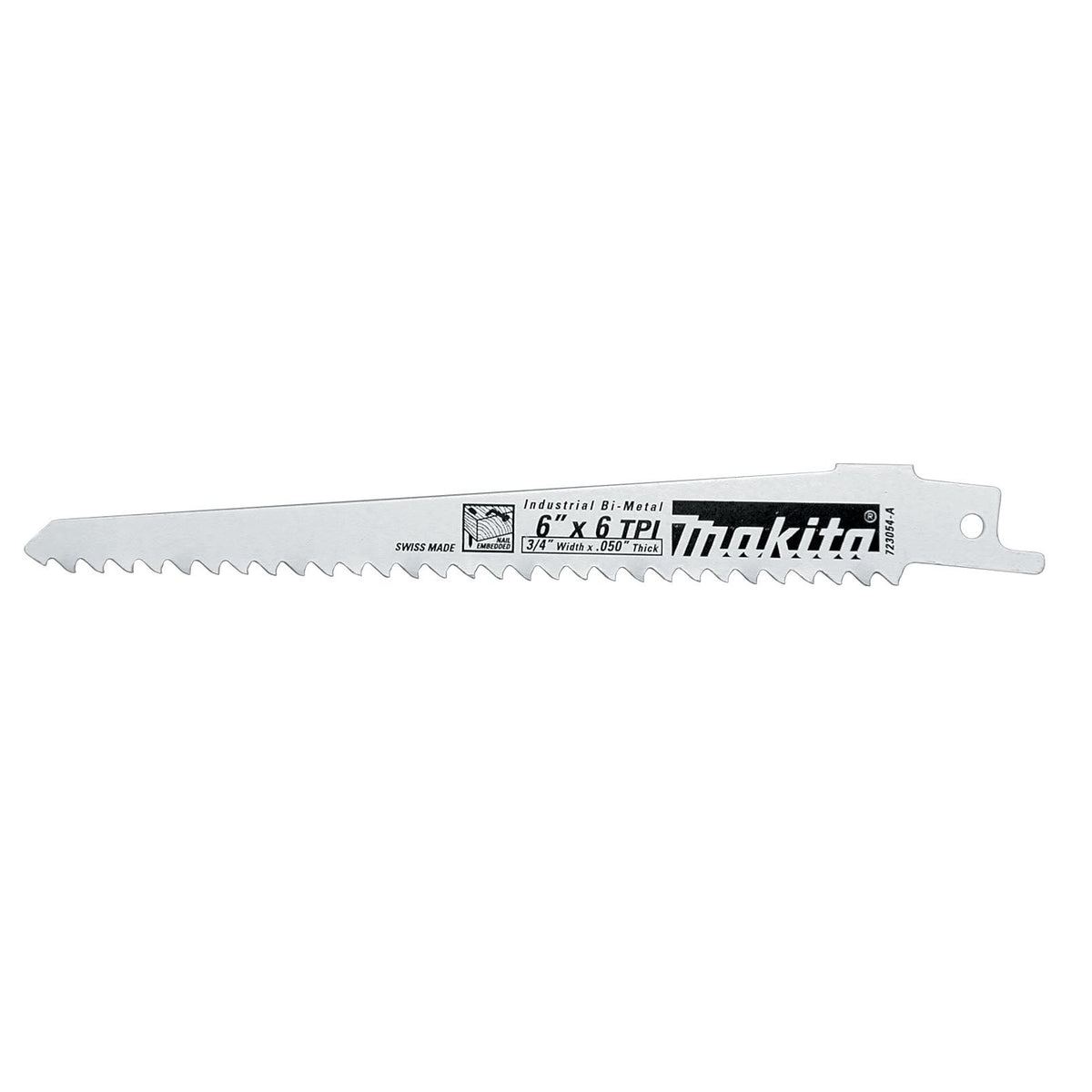 Makita Cutting Reciprocating Saw Blade 6" 6 TPI 100/Pack