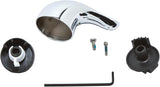 Moen Chrome Lever Shower Handle Kit, 100657