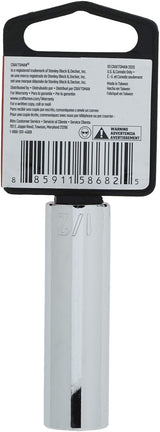Craftsman 1/2 in. SAE 6-Point Deep Socket, 3/8 in. Drive (CMMT43332)