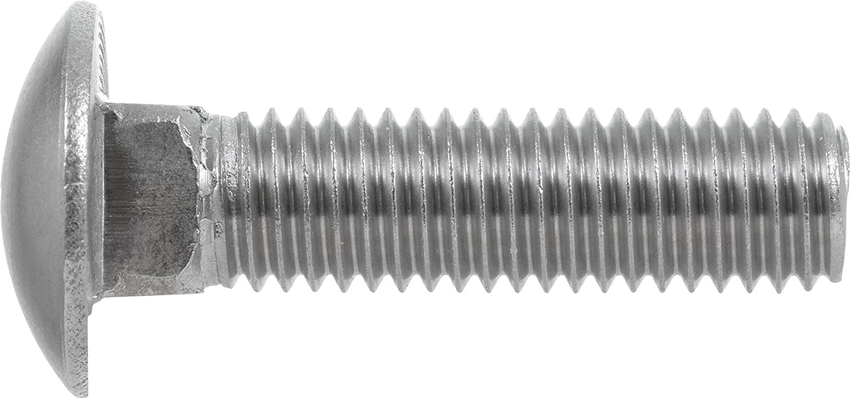 Hillman 1/4 in. x 3/4 in. Stainless Steel Carriage Bolt, 50-Pack