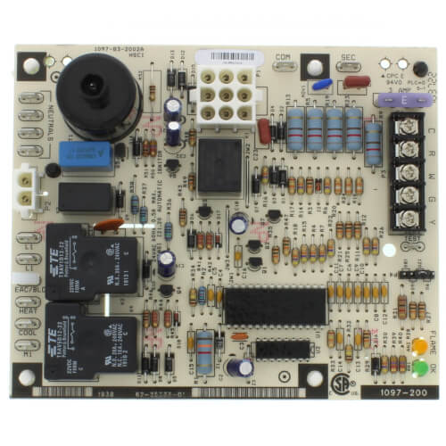Rheem 62-25338-01 control board - front view (Product Type: Control Board)