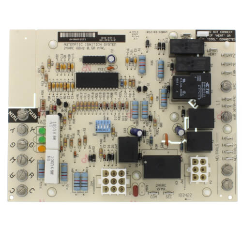 Rheem 62-25341-81 control board - front view (Product Type: Control Board)