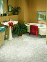 Armstrong Flooring Terraza 12-in x 12-in Chalk Peel-and-Stick Granite Vinyl Tile